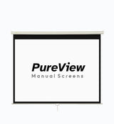 Klara PureView Series M-120 - 120 Inches Matte White Self Lock Manual Projection Screen (16:9)