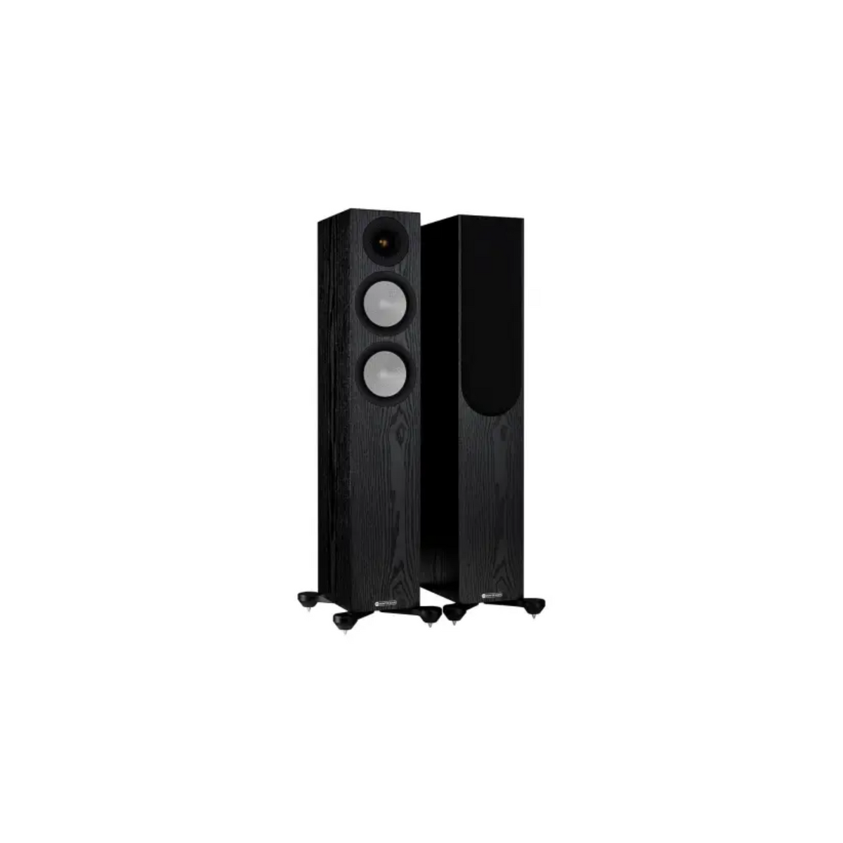 Monitor Audio Silver 200 7G Floor Standing Speaker (Pair) (Black Oak ...