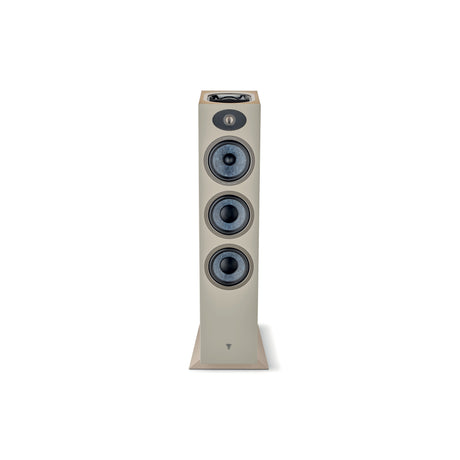 Focal Theva N°3-D - 3-way Reflective Dolby Atmos floor-standing Speaker (Pair) (Light Wood)
