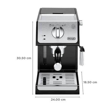 Delonghi ECP 33.21- Pump Coffee Machine 1100 Watts (Black)