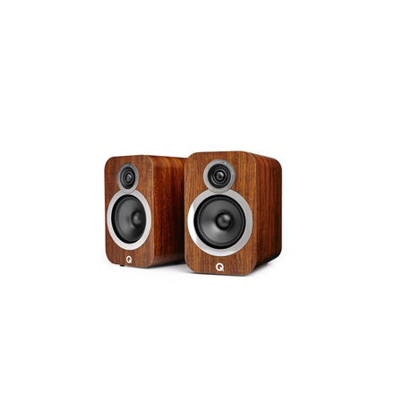 Q Acoustics 3020i- Bookshelf Speakers (Pair) (Black/Walnut/Graphite Grey/White)