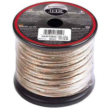 Monster Cable THX-Certified Speaker Cable (SP 16-100) (30.48 Meter / 100 Feet Spool)