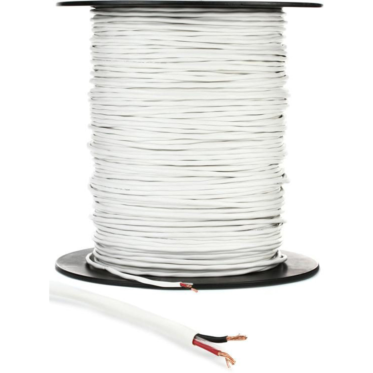 Konig Speaker Cable (16 Gauge / 1.50 mm²) White - 305 Meters Spool (KNAR15101WH305)