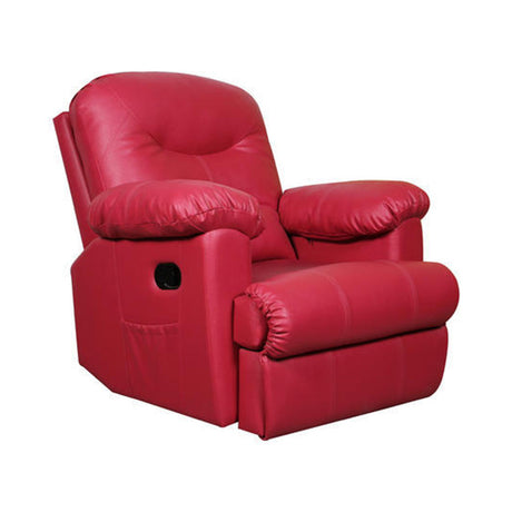 Matinee Recliner - Motorised Recliner with Leatherite Finish (Red/ Grey/ Black/ Brown)