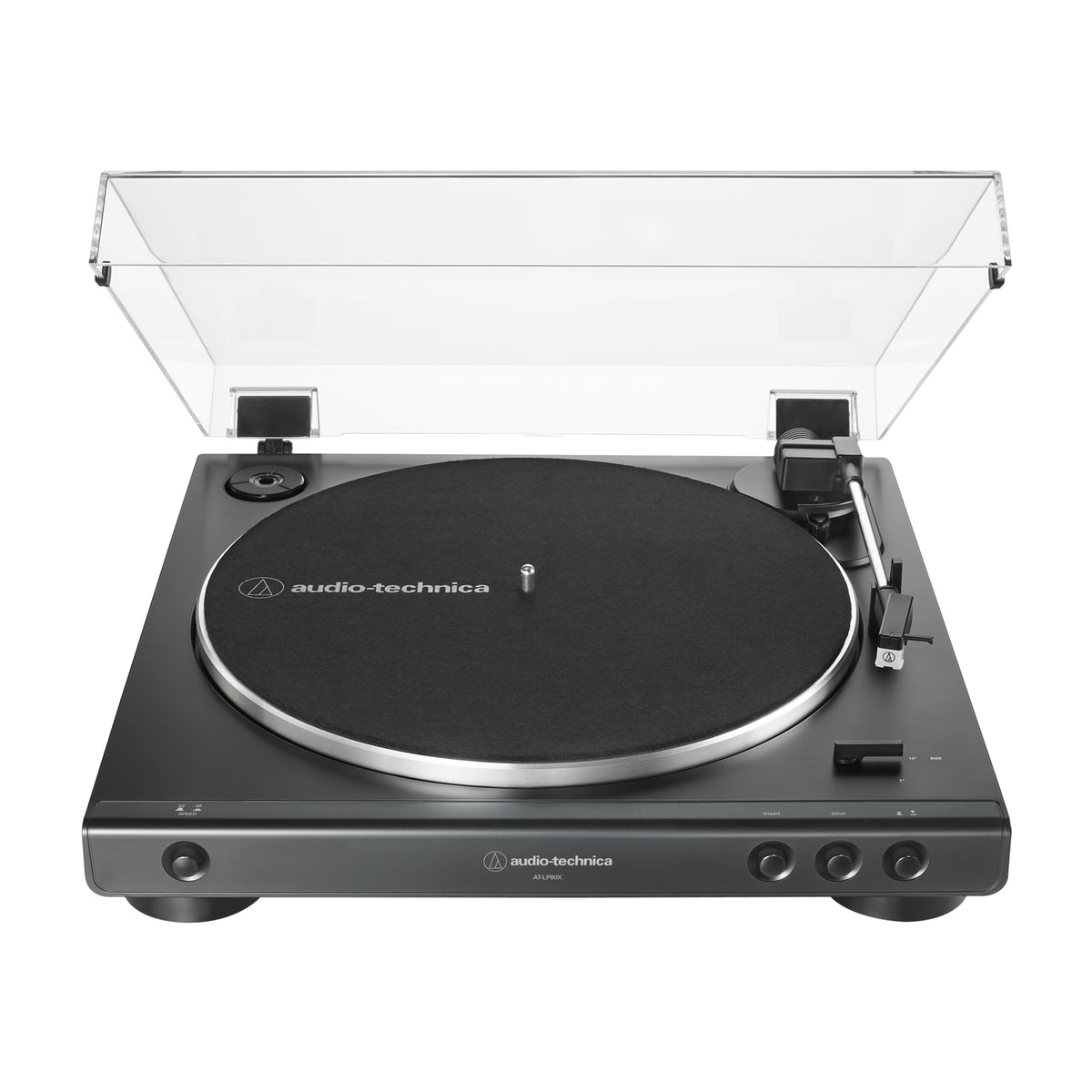 Audio Technica AT-LP60X Fully Automatic Belt-Drive Turntable (Black)