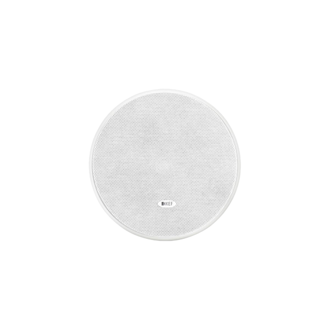 KEF CI160ER | 6.5 Inch Round In Ceiling Speaker White Pair 並行輸入品-