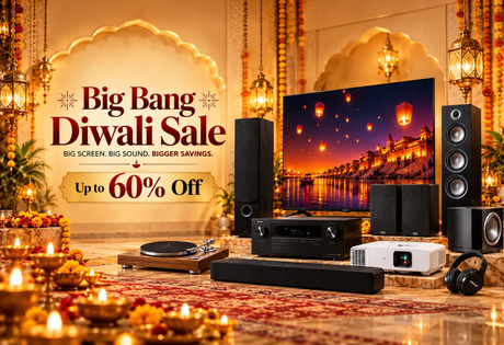 Celebrate Diwali with Bigger Sound: AV Shack's Big Bang Sale Offers Up to 60% Off