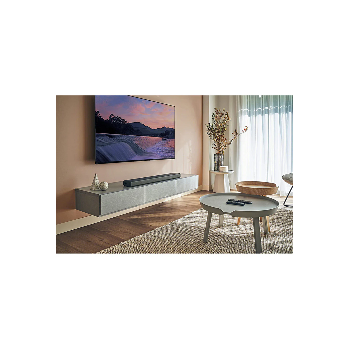 Sony HT-A3000 3.1ch 360 Spatial Sound Mapping SoundbarHome theatre system with Dolby Atmos and wireless Subwoofer SA-SW5 (HT-A3000+SA-SW5)