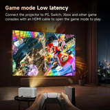 Wowoto BL06E - Portable Smart Projector with Android 9.0, Native 1080P Full HD, 1000 ANSI Lumens, Auto Focus, Wi-Fi & Bluetooth