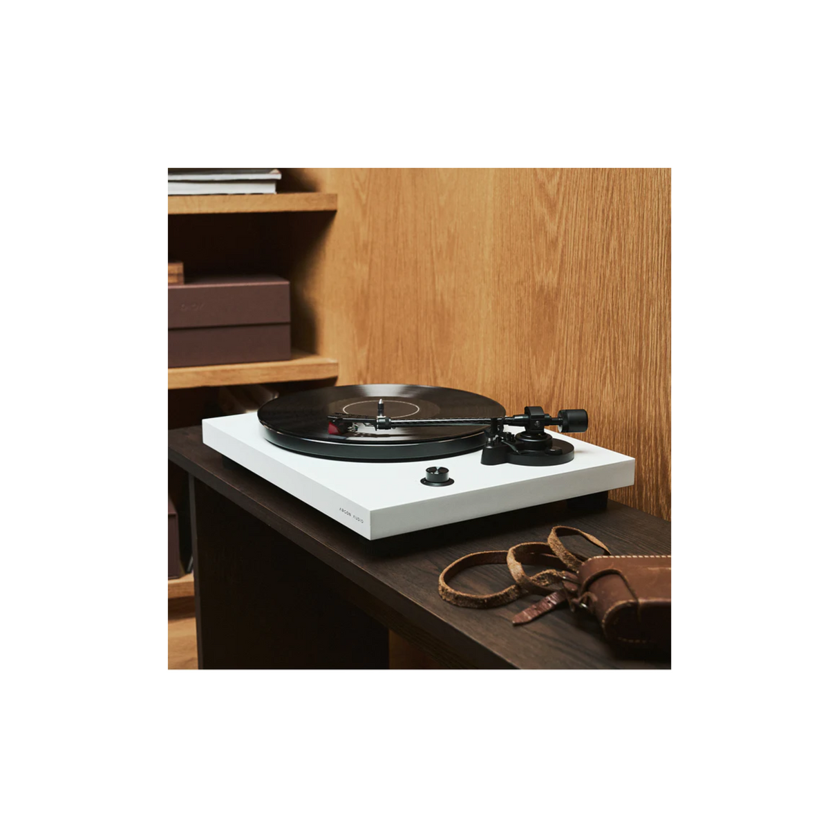 Argon Audio TT-3 Plus - Manual Belt Drive Turntable (Black)