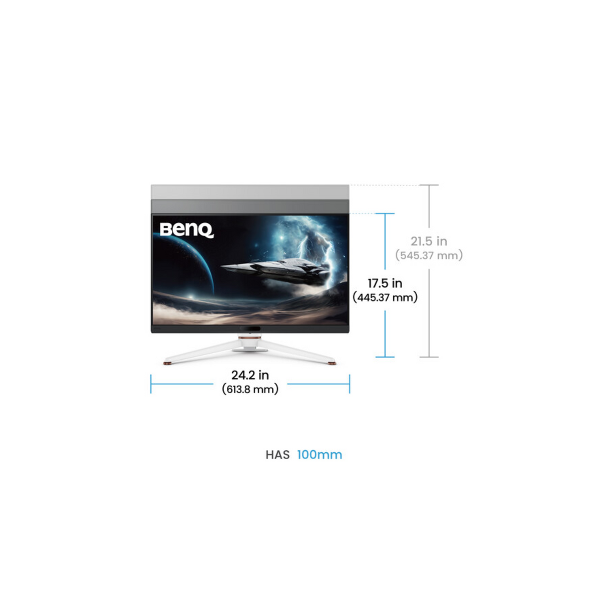 BenQ EX271Q - 27 Inches 2K 180Hz MOBIUZ Gaming Monitor