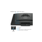 BenQ RD240Q - 24 Inches 16:10 WQXGA USB-C Ergonomic Programming Monitor , Advanced Coding Modes , Coding Hotkey, 16:10 Special Ratio