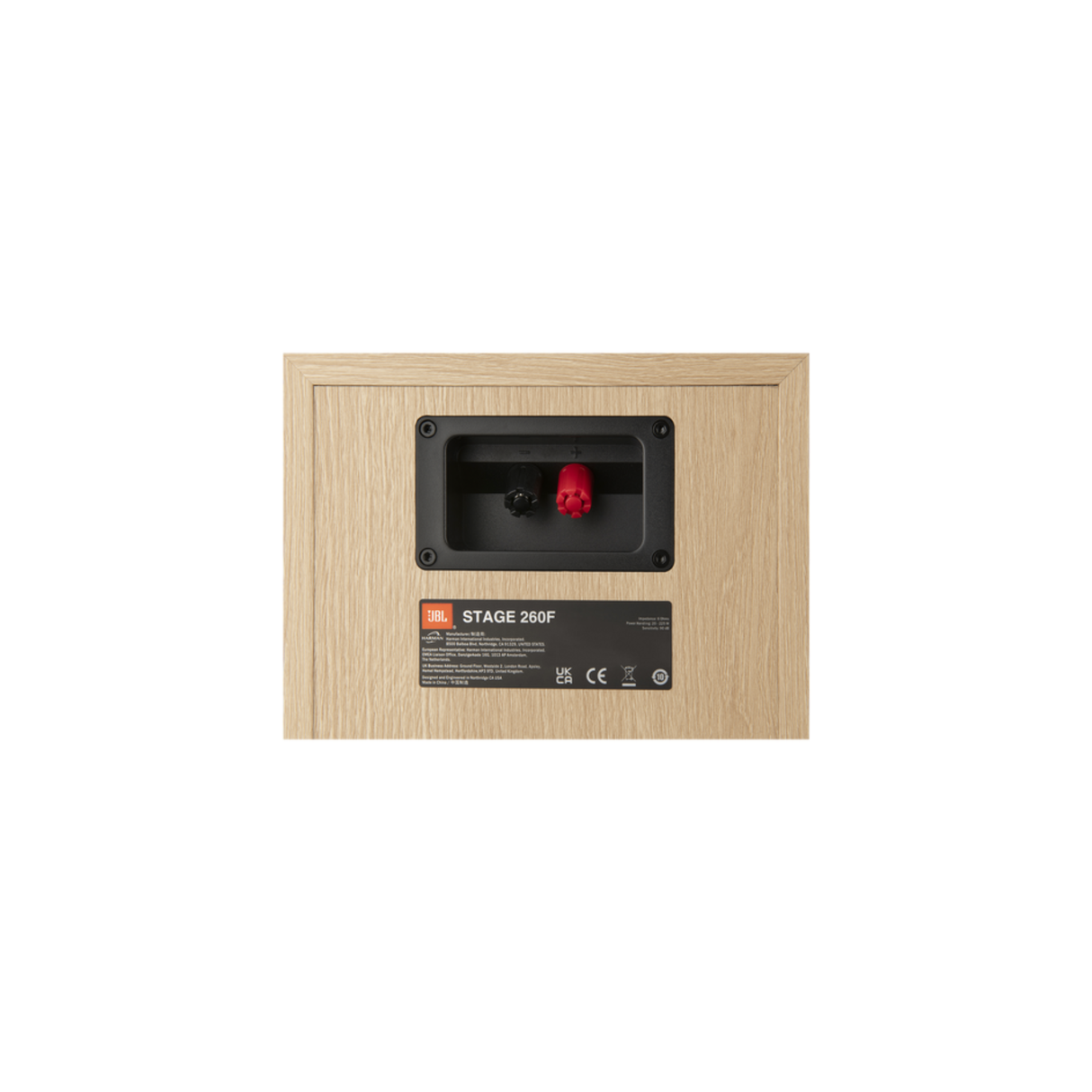 JBL Stage 260F- 2.5 Way Dual 6.5 Inches Floor Standing Speaker (Latte Colour) (Pair)