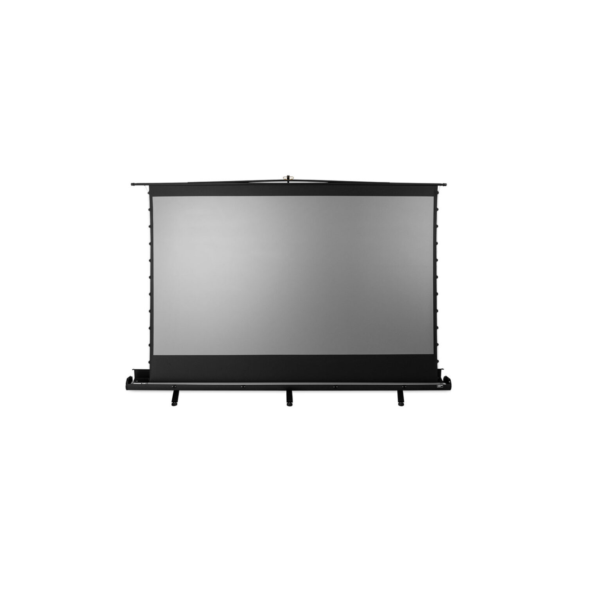 Elite Screens FT113UH-C4D ezCinema Tab-Tension CineGrey 4D Series - 113 Inches 4K UHD Portable Ambient Light Rejecting Manual Floor Rising Projector Screen