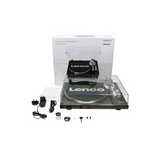 Lenco LBT-188WA - Record Player with Bluetooth (Dark Brown)