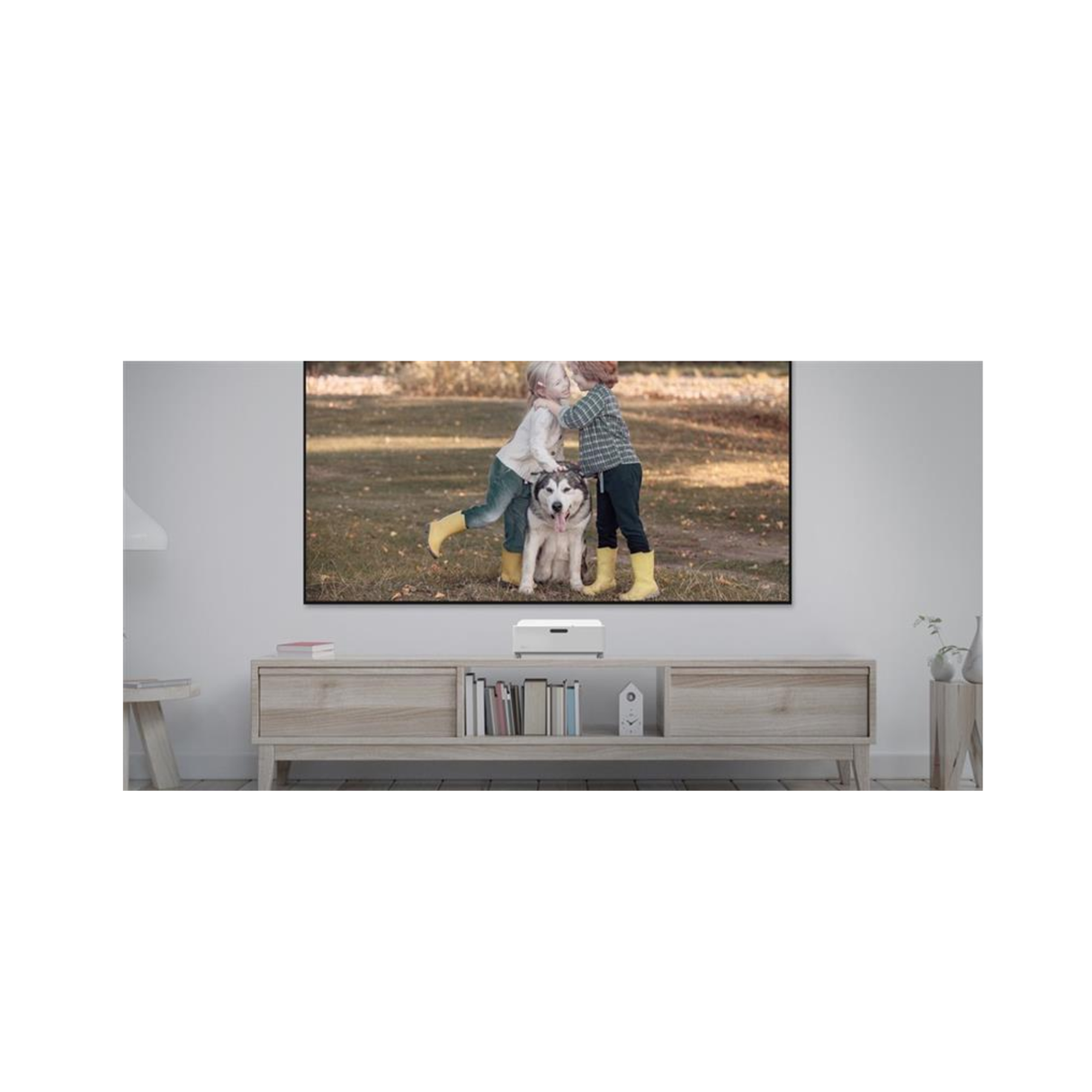 Optoma Wave 320UK -  4K 4000 Lumens HDR Home Cinema Ultra Short Throw Projector