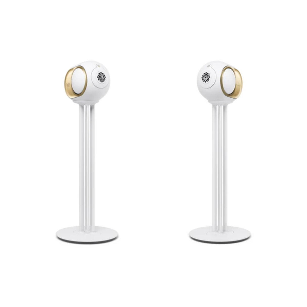 Devialet Phantom Ultimate 98 dB - Ultra Compact Wireless Speaker Stereo Bundle (Light Pearl) (Pair Pack)