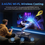 ETOE Starfish Plus - 300 Lumens 1080P Full HD DLP Google TV Smart Portable Projector
