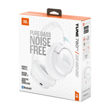 JBL Tune 780NC Wireless on-ear Noise Cancelling headphones with powerful Hi-Res JBL Pure Bass Sound & Spatial Audio (White)
