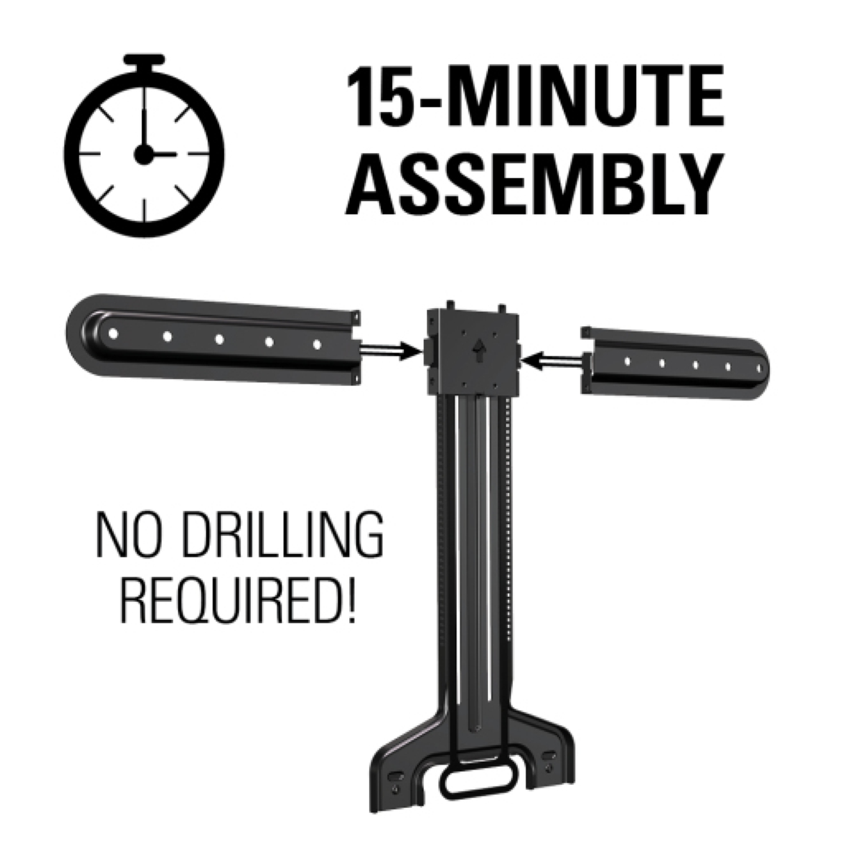 Sanus WSSBM1 TV Mount for Sonos Beam (Gen 1&2) (Black) (Each)