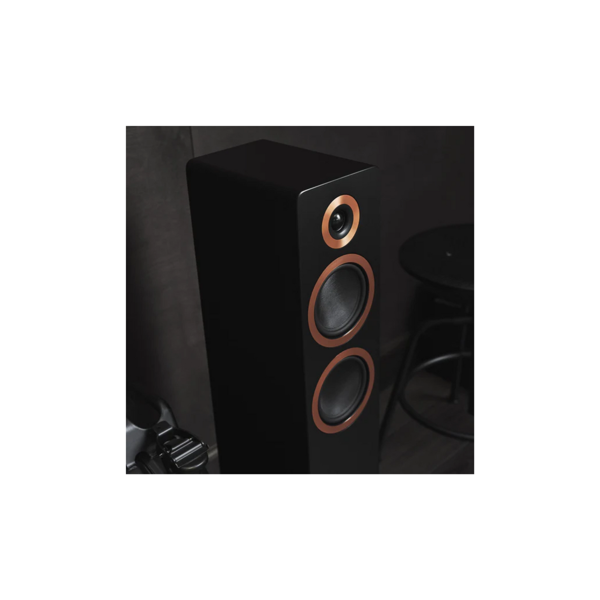 Argon Audio Forte A55 Wifi - Wifi Enabled Powered Floor Standing Speaker with HDMI ARC (Pair) (Black)