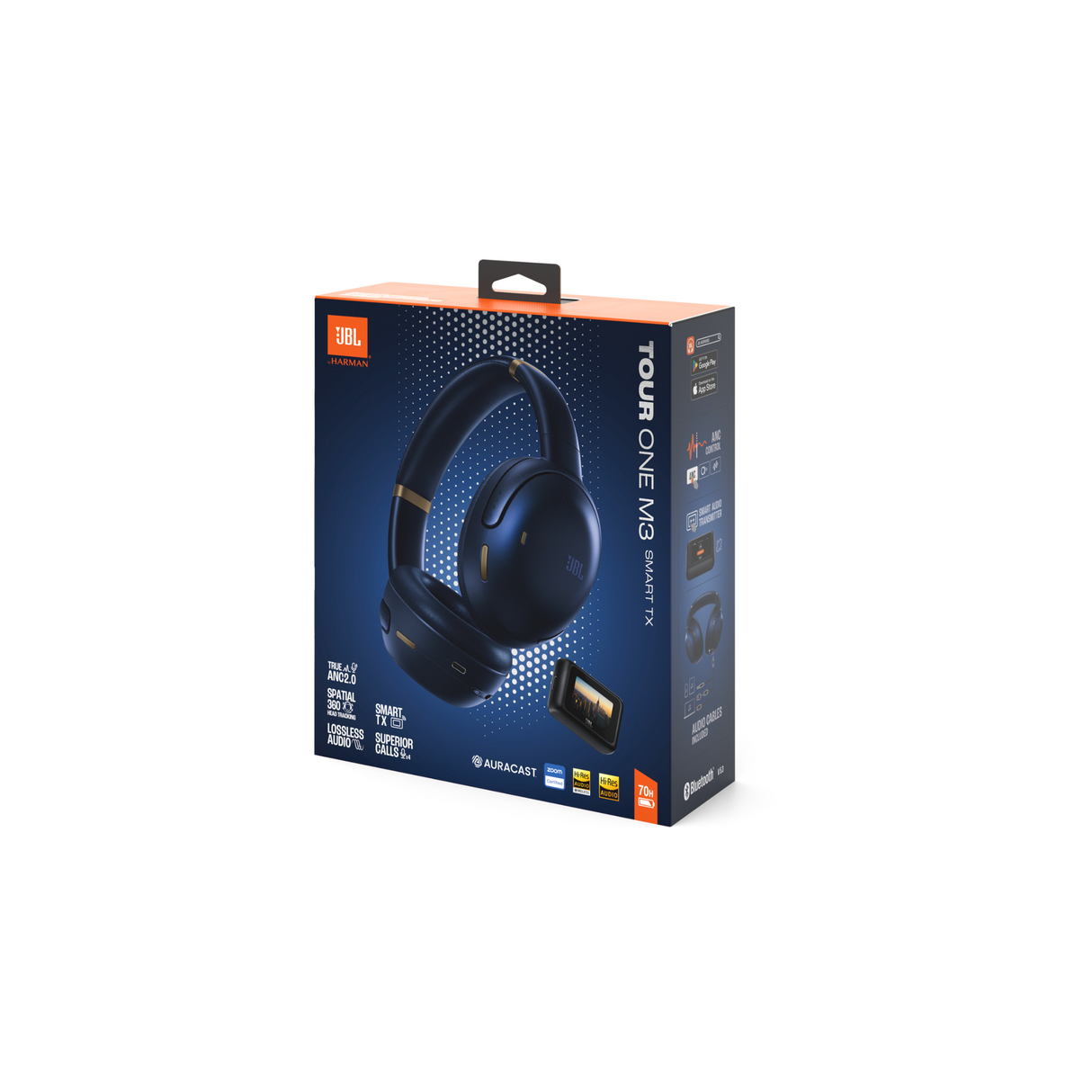 JBL Tour One M3 Smart Tx Noise Cancelling Headphones (Blue)