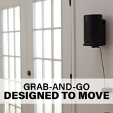 Sanus WSSMM1 Mount Designed For Sonos Move & Move 2 Speaker (Black) (Each)