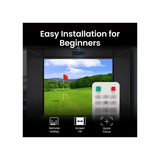 BenQ AH500ST - 4000 Lumens Short Throw Full HD Laser Projector (Golf Simulator Projector)