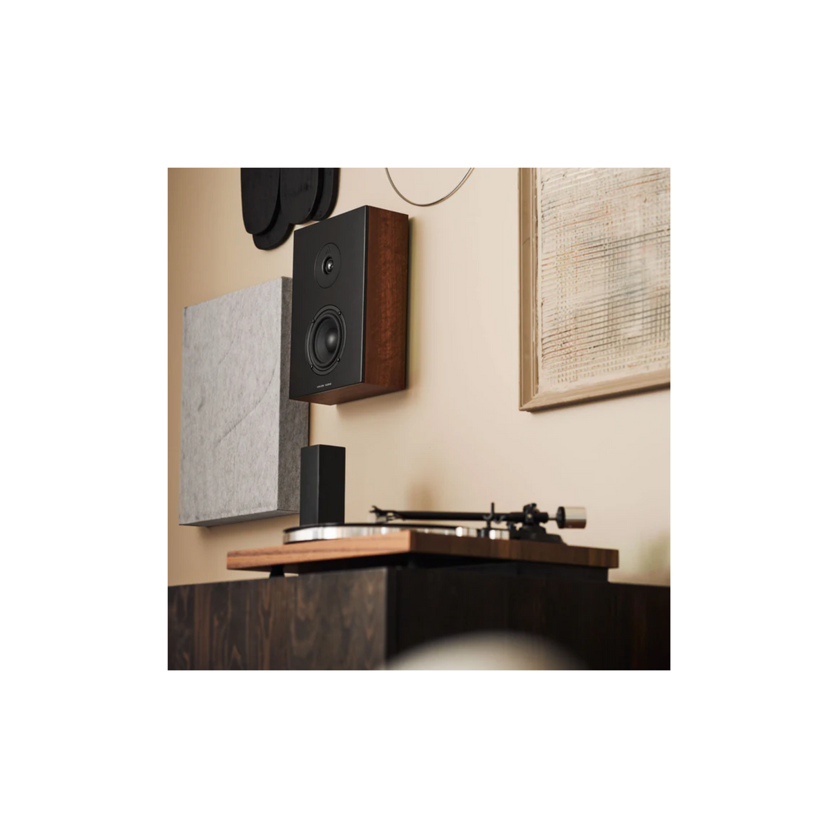 Argon Audio Forus 4 Wall - On-Wall Speaker (Pair) (Black)