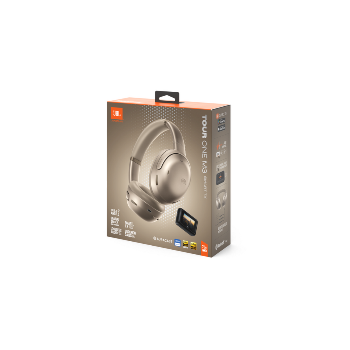JBL Tour One M3 Smart Tx Noise Cancelling Headphones (Mocha)