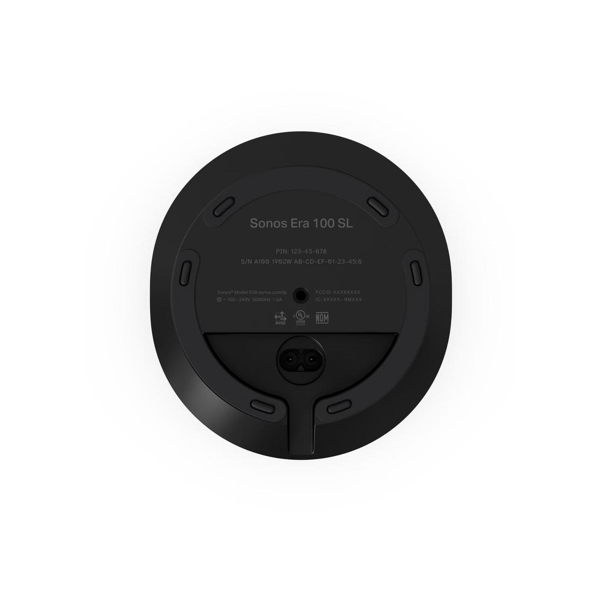 Sonos Era 100 SL - Wireless Speaker/Multiroom Speaker (Black) (Each)