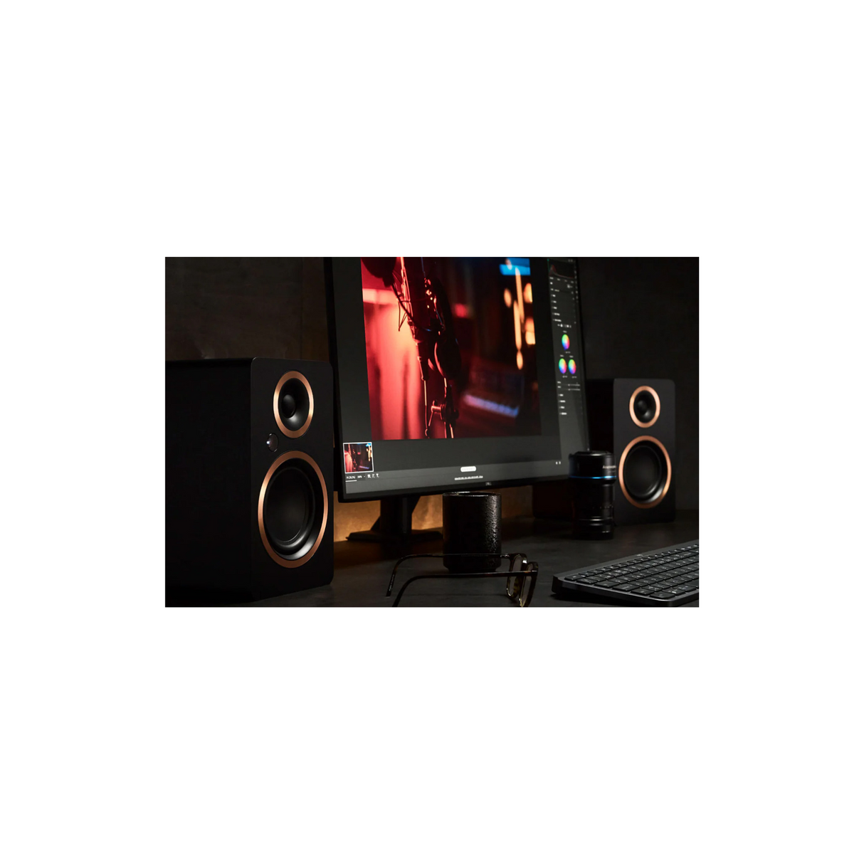 Argon Audio TT MK2 + Argon Fenris A4 Powered Speakers / Complete Stereo Turntable Package