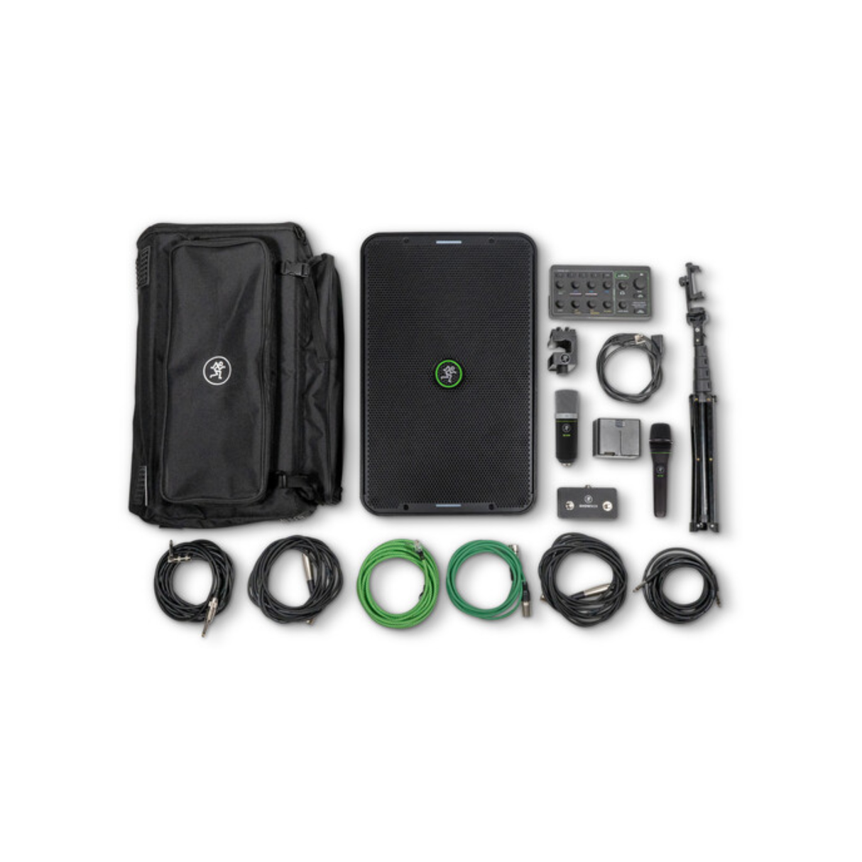 Mackie ShowBox - All-in-One Battery-Powered 8 Inches Speaker with Mixer Control (400 Watts)