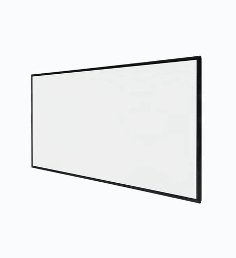 Klara InfiniteView Series IV-150W- 150 Inches 4K UHD Ultra Slim Matte White Fixed Frame Projection Screen (16:9)