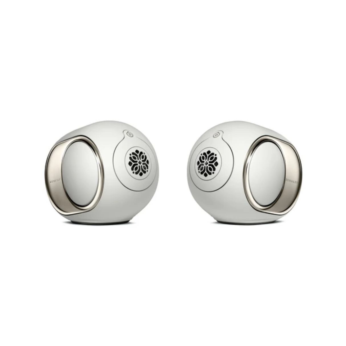 Devialet Phantom Ultimate 98 dB - Ultra Compact Wireless Speaker Stereo Bundle (Light Pearl) (Pair Pack)