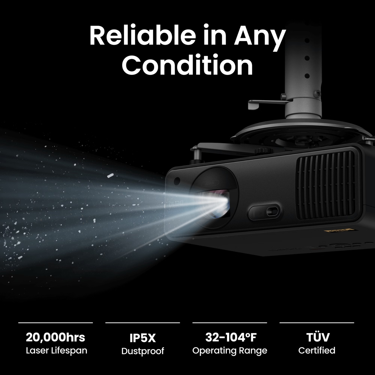 BenQ AH700ST - 4000 Lumens Short Throw Full HD Laser Projector (Golf Simulator Projector)
