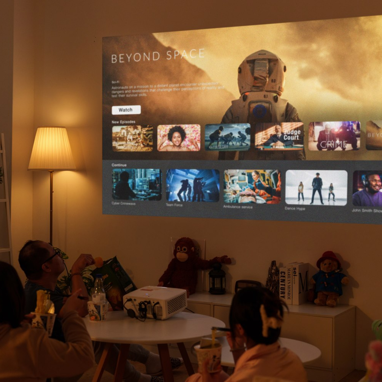 Optoma Wave 130SK - 4K UHD 3500 Lumens Home Cinema Laser Projector