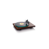 Lenco LBT-225WA - Record player with Bluetooth (Dark Brown) (Audio-Technica AT-VM95E high quality cartridge)