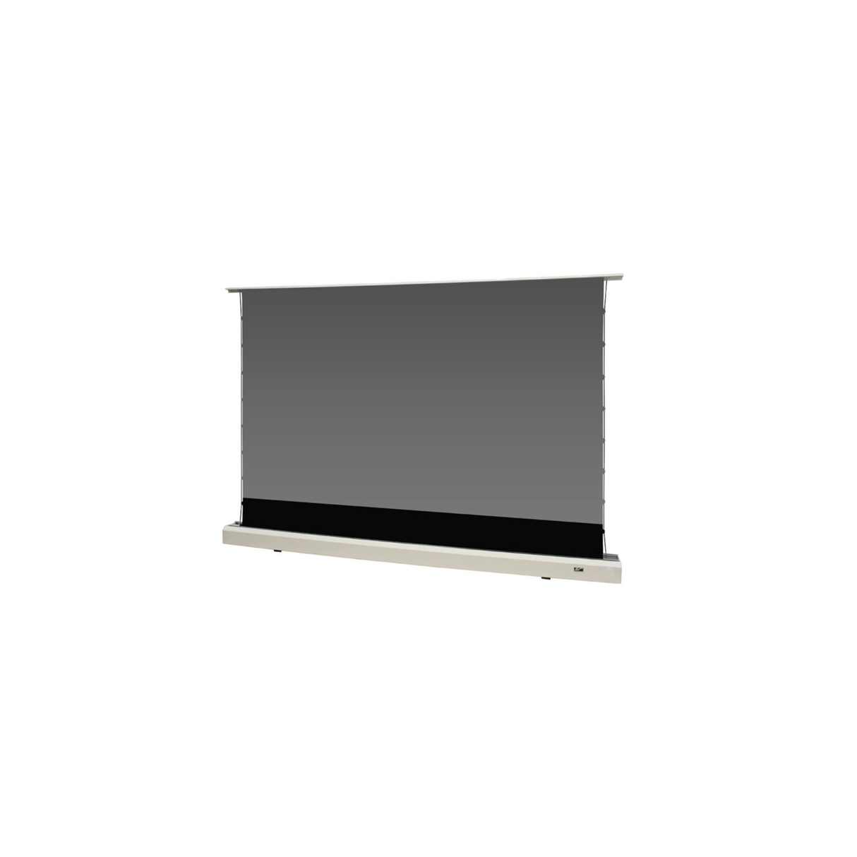 Elite Screens FTE101UH2-CLR Kestrel Tab-Tension CLR Series - 101 Inches 4K UHD Grey Ceiling Light Rejecting Ultra Short Throw Floor-Rising Projection Screen