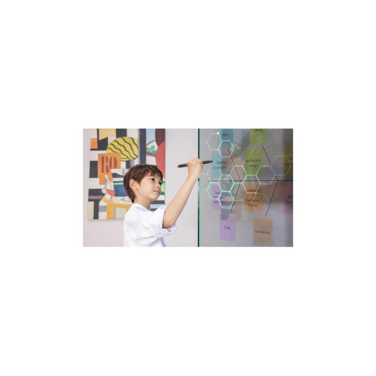 BenQ RE6504 65 Inches UHD 4K Touchscreen Commercial Interactive Panel