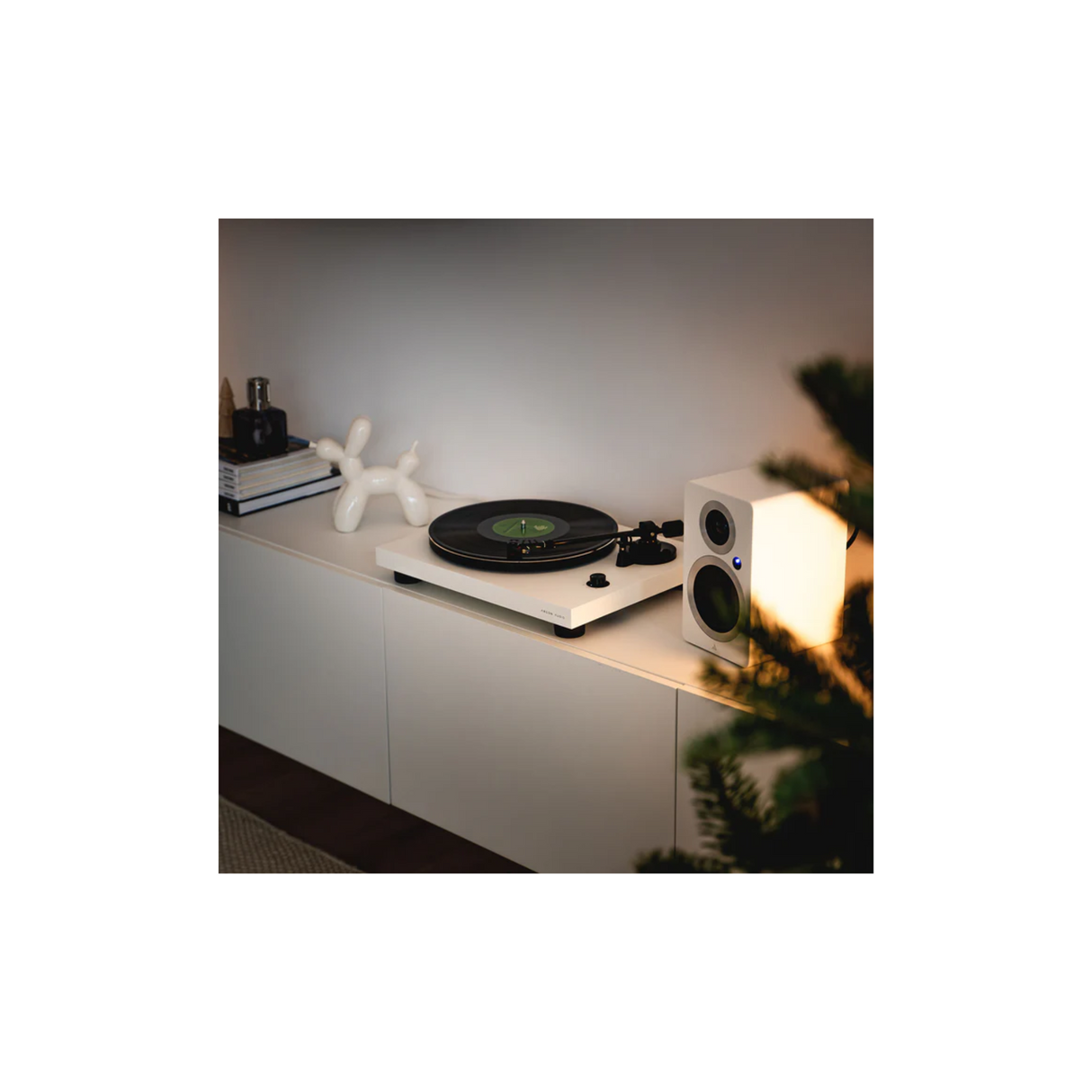 Argon Audio TT-3 Plus - Manual Belt Drive Turntable (Black)