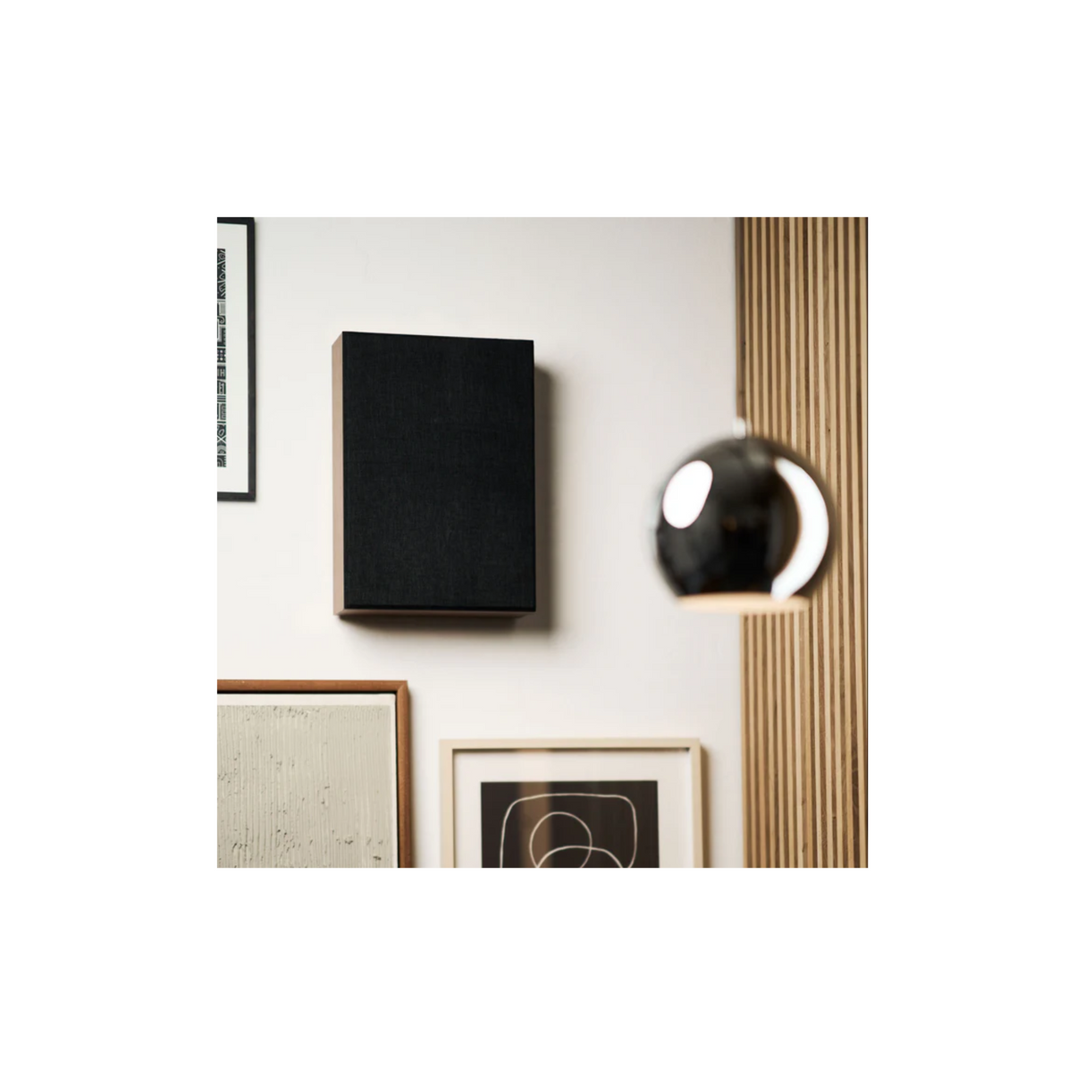 Argon Audio Forus 4 Wall - On-Wall Speaker (Pair) (Black)