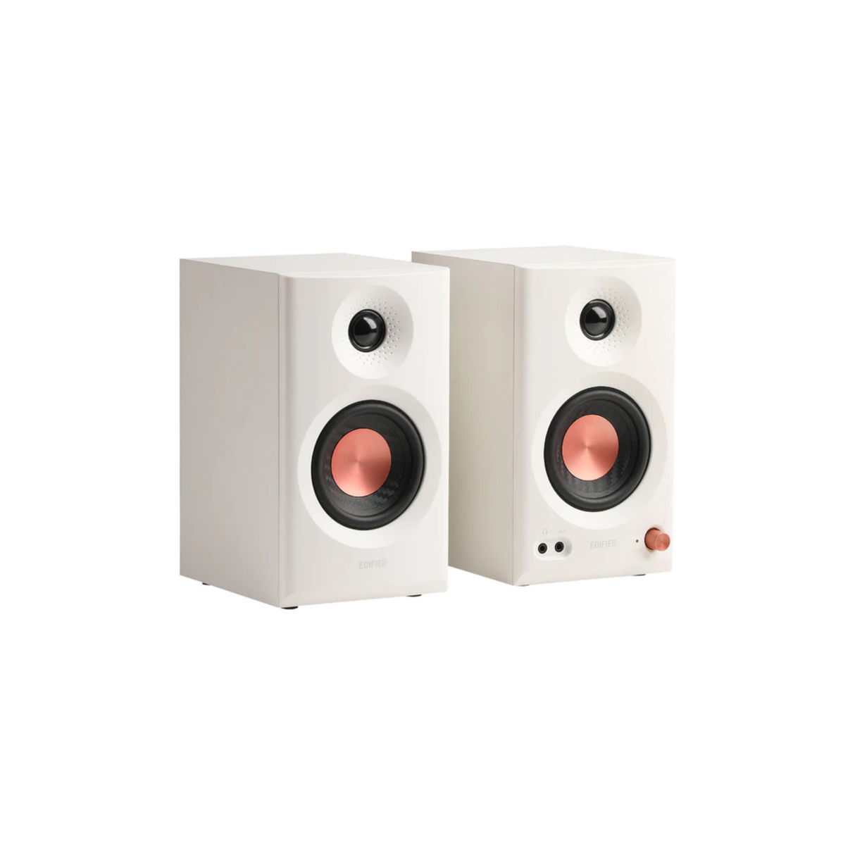 Edifier MR3 - 36 Watts 3.5 Inches Wireless Powered Studio Monitor Bookshelf Speaker (White) (Pair)