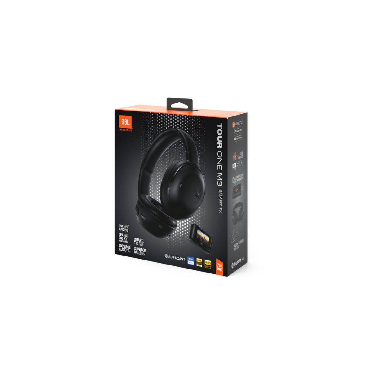 JBL Tour One M3 Smart Tx Noise Cancelling Headphones (Black)