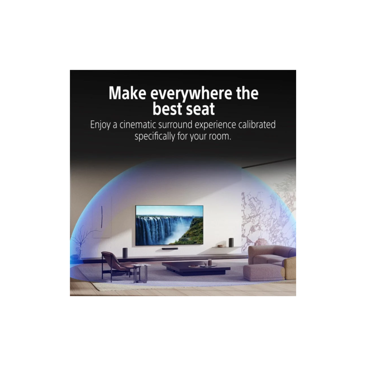 Sony Bravia Theatre Trio (HT-A8+ SA-SW3+ SA-RS8) Home Theater Three-Unit Audio Dolby Atmos Home Theatre System With Wireless Subwoofer SA-SW3 & Rear Speaker SA-RS8 (Bluetooth,8k/4k compatible, Hi Res Audio, 2 Upfiring Speaker)