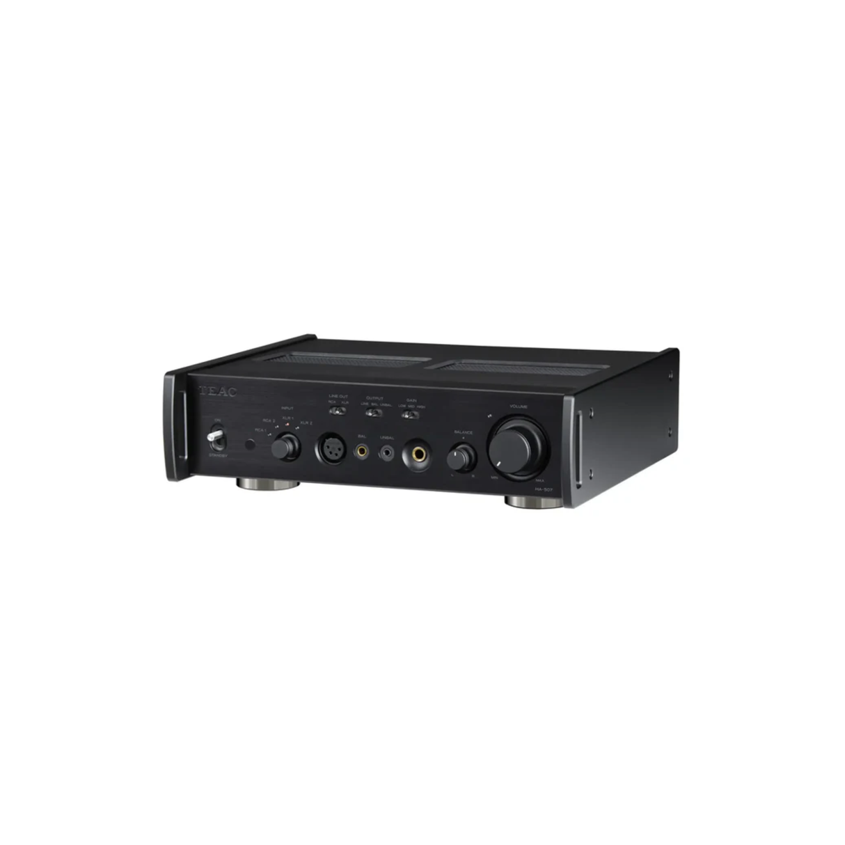 Teac HA-507 Pure Analog Headphone Amplifier / Preamplifier (Black)