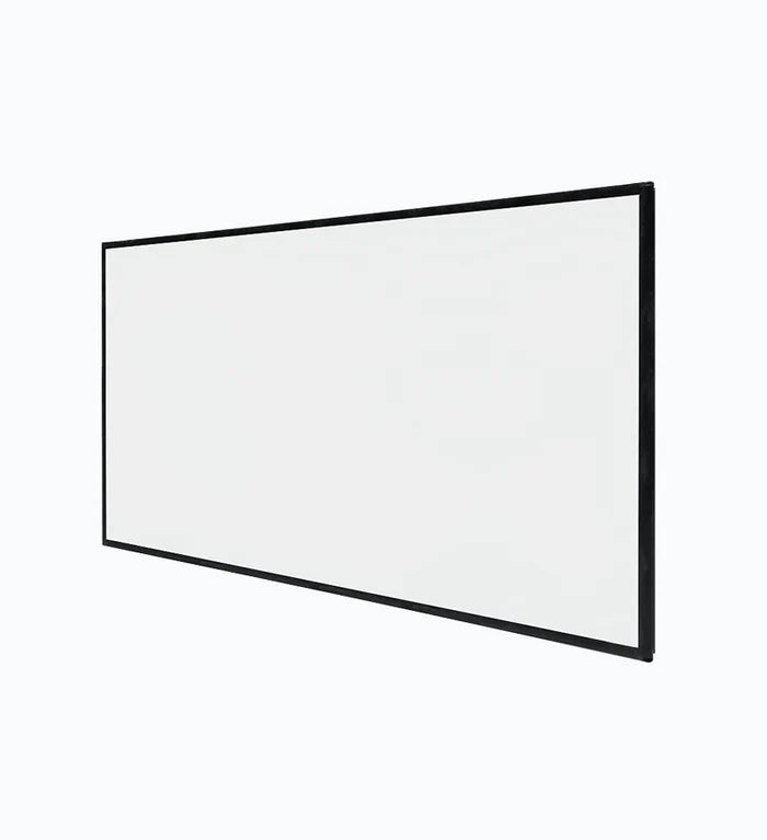 Klara AcoustiView Series AV-120W - 120 Inches 4K UHD Ultra Slim Acoustic Perforated Matte White Fixed Frame Projection Screen (16:9)