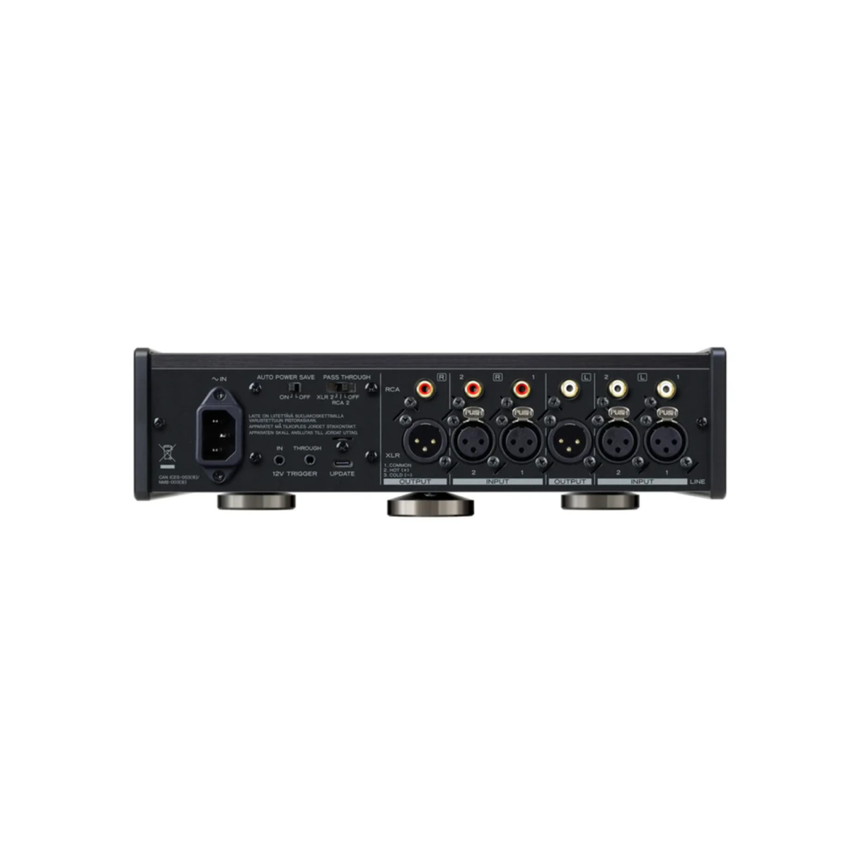 Teac HA-507 Pure Analog Headphone Amplifier / Preamplifier (Black)