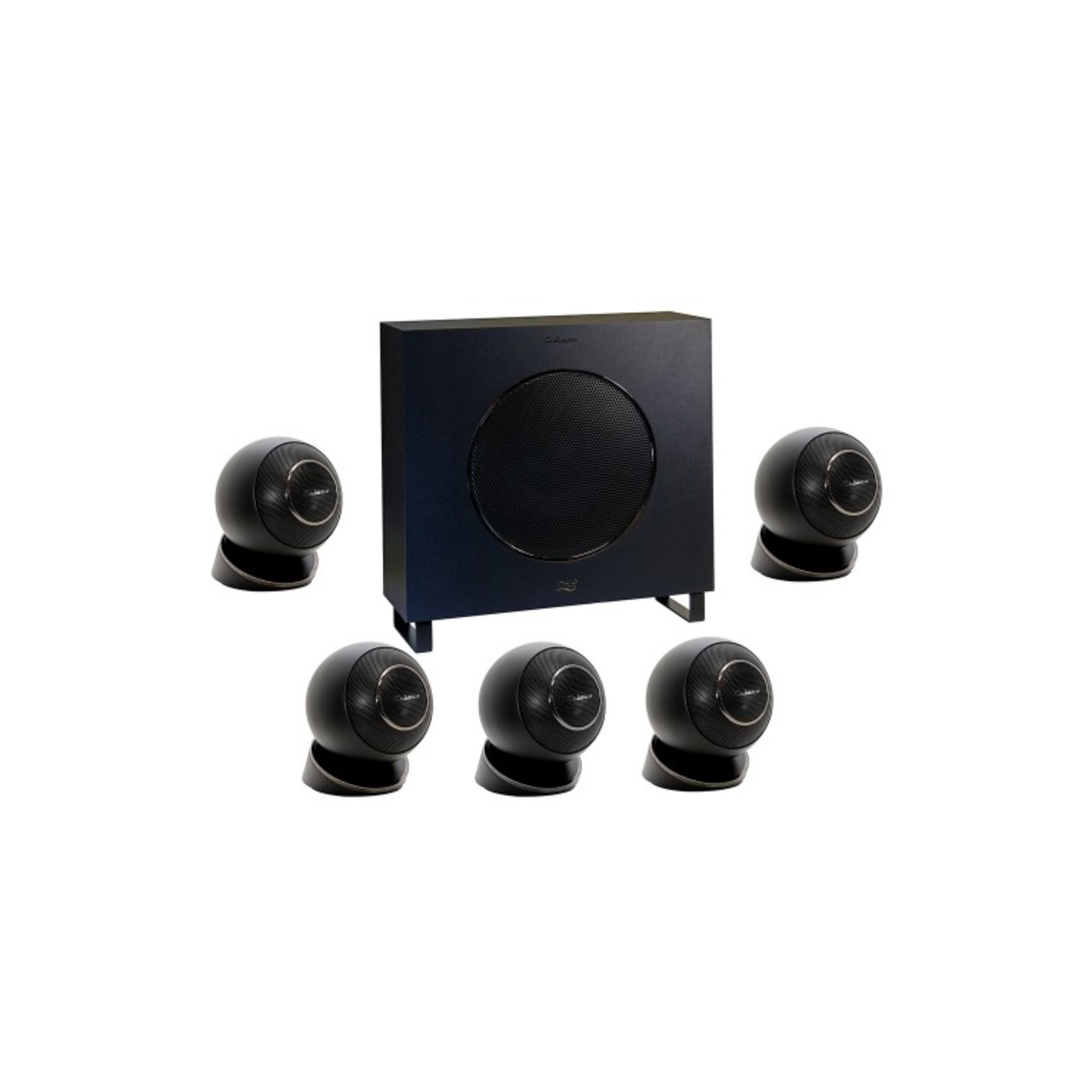 Cabasse Eole 4 - 5.1 On-Wall Satellite Speaker Package (Black)