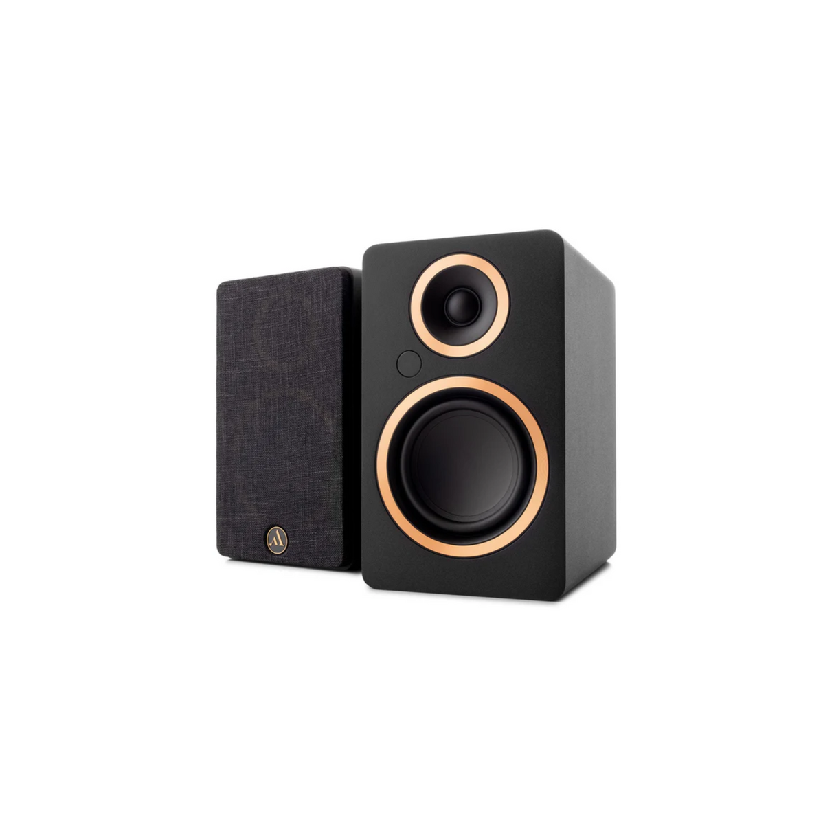 Argon Audio Fenris A4 - Wireless Powered Bookshelf Speaker With HDMI ARC (Pair) (Black)
